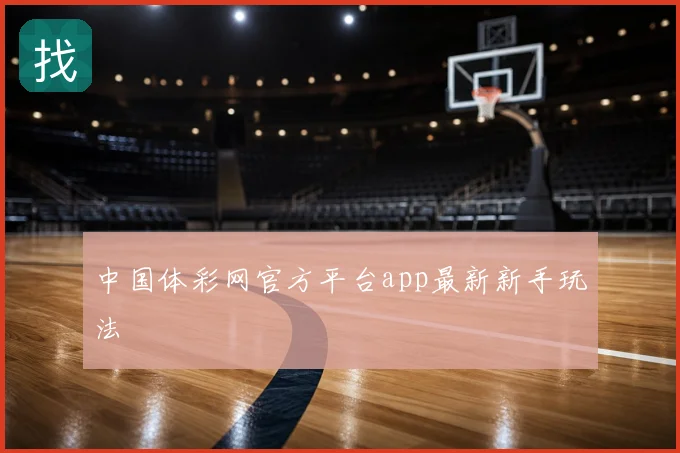 中国体彩网官方平台app最新新手玩法